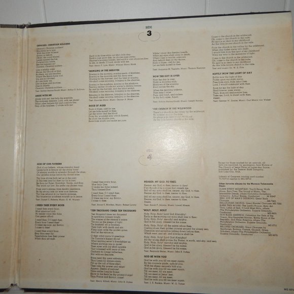 31 Great Hymns; The Mormon Tabernacle Choir; Rocke of Ages; The Philadelphia Bra - Picture 5 of 6